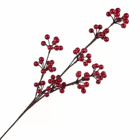 Ветка ягодная искусственная, длинная
