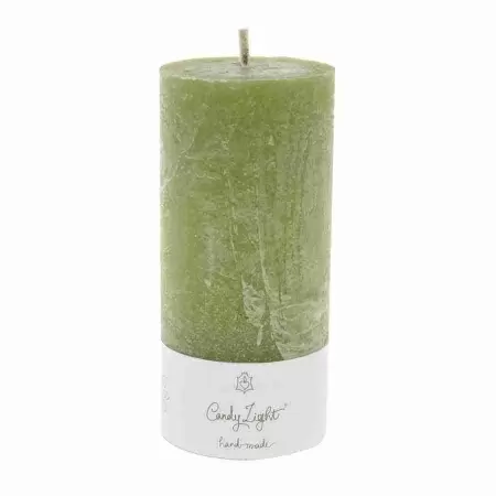 Свеча парафиновая зеленая Свеча парафиновая зеленая