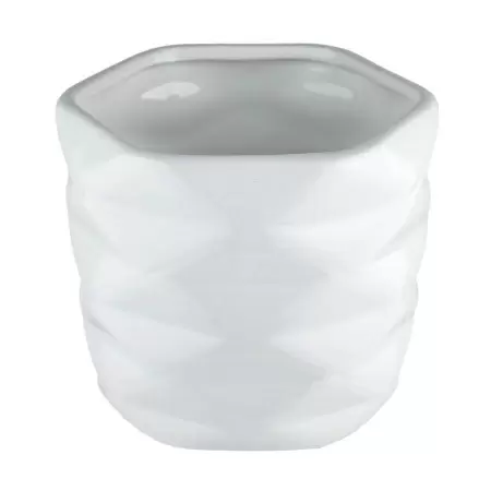 Керамическое кашпо Pastel Rhombus