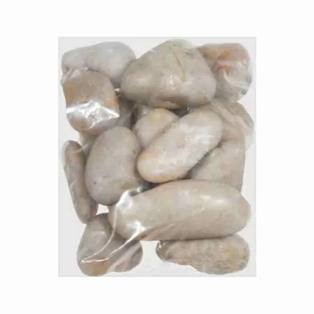 Галька шлифованная белая