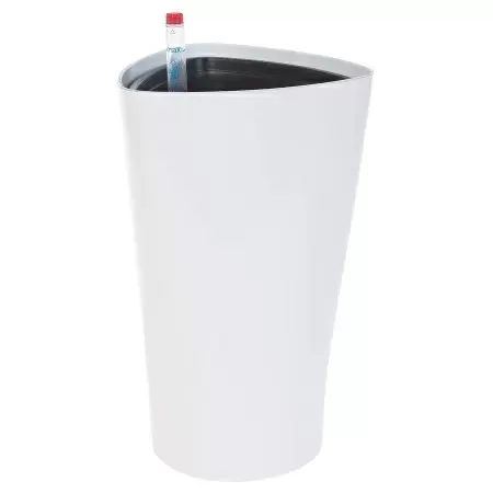 Пластиковое кашпо с автополивом Crater Silk