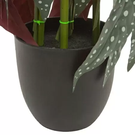 Бегония искусственная в кашпо