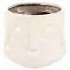 Керамическое кашпо Голова Будды
