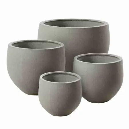 Уличный горшок Liverpool Rounded