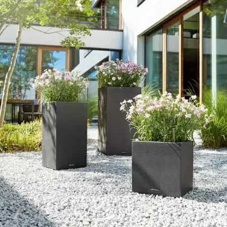 Кашпо Lechuza Canto Stone low Кашпо Lechuza Canto Stone low