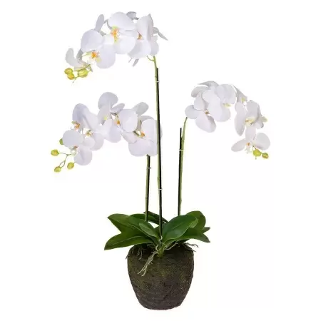 Фаленопсис искусственный в кашпо