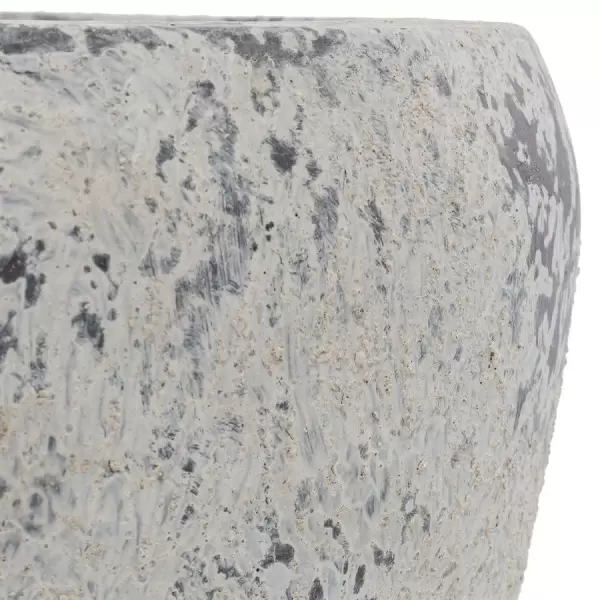 Большой цветочный горшок Plain Round Patina