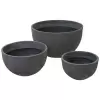 Цветочный горшок Gray sand Round Цветочный горшок Gray sand Round