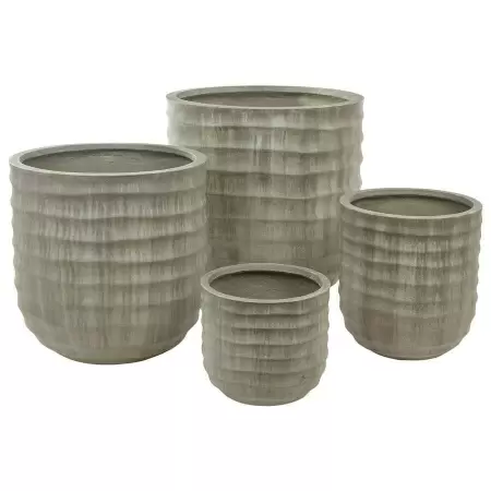 Большой уличный горшок Palm Round