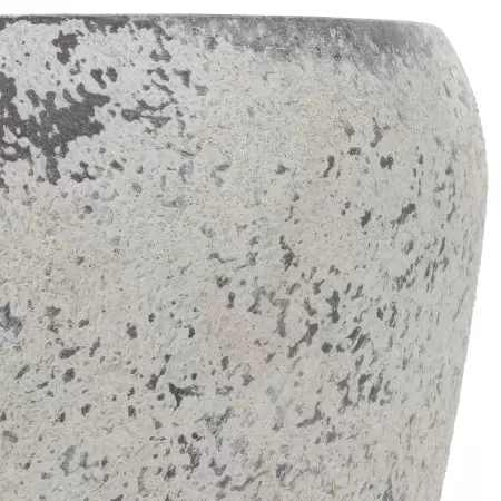 Большой цветочный горшок Plain Round Patina