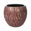 Кашпо керамическое Портвейн