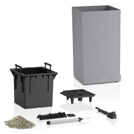 Кашпо Lechuza Canto Stone LED high