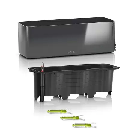 Кашпо Lechuza Cube Glossy Triple