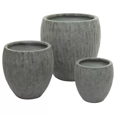 Большой уличный горшок Waves Round