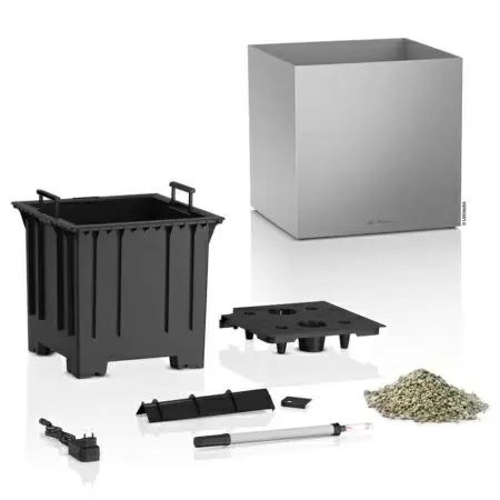 Кашпо Lechuza Canto LED Cube