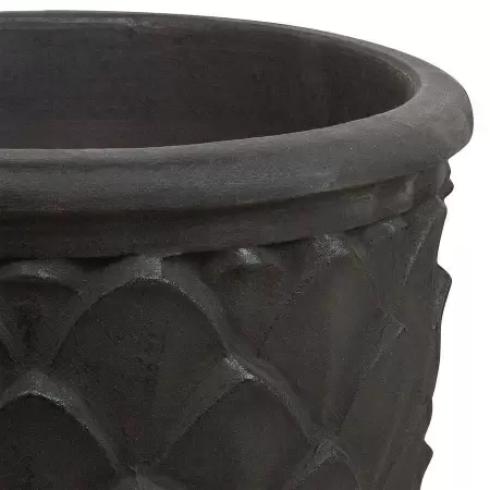 Глиняный большой горшок Mterra Leaves Jar