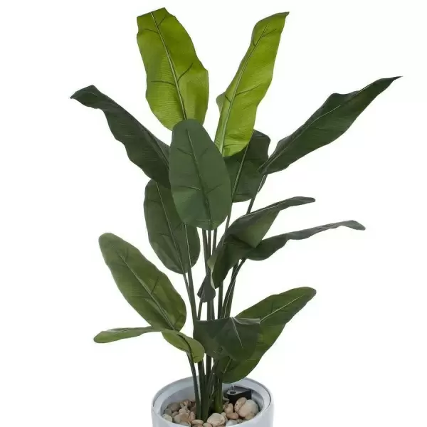 Растение искусственное Стрелиция в горшке Vase Rib