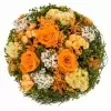 Стабилизированный букет Гарден оранжевый