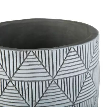 Керамическое кашпо на ножках Zola