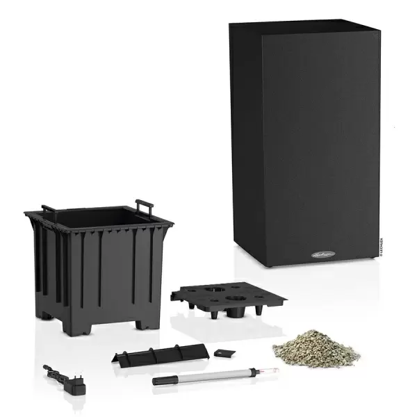 Кашпо Lechuza Canto Stone LED high