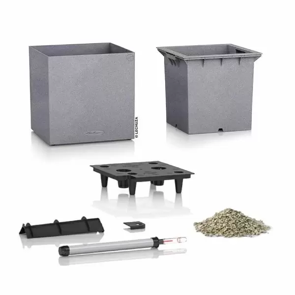 Кашпо Lechuza Canto Stone low