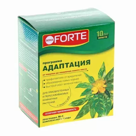 Удобрение Программа ухода Адаптация Удобрение Программа ухода Адаптация