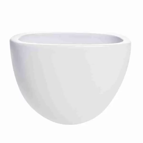 Горшок из керамики Волна