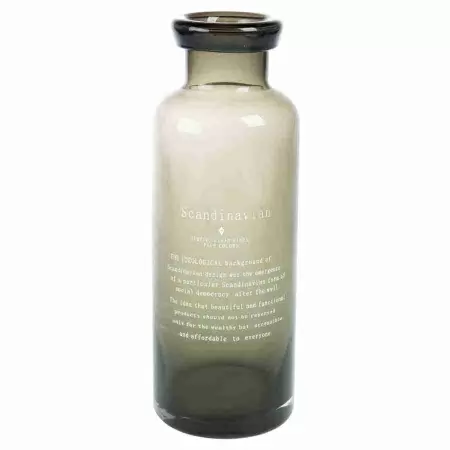 Стеклянная ваза Парки