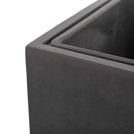 Цветочный горшок Square Natural Smooth rect