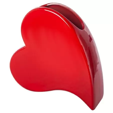 Керамическая ваза Red Heart