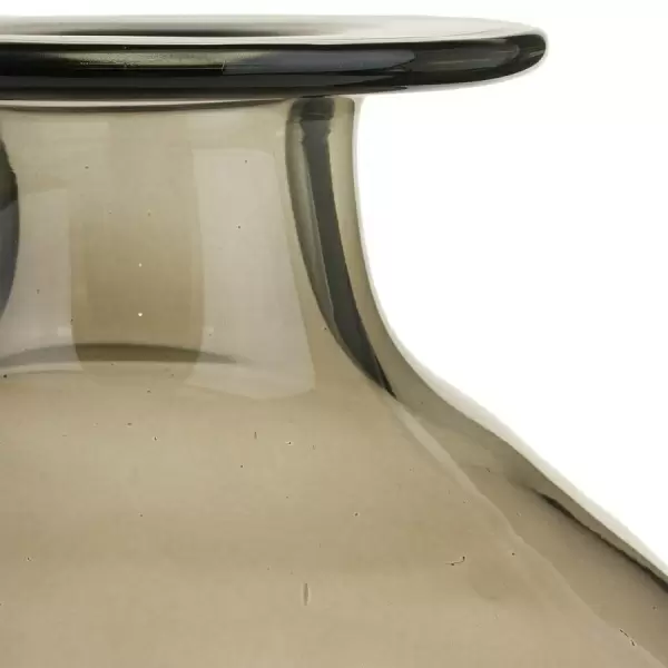 Стеклянная ваза бутылочная Грауле