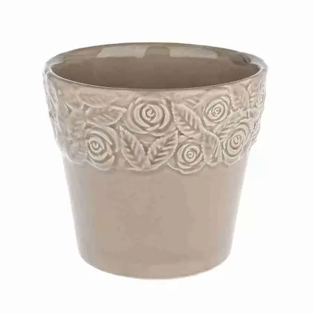 Кашпо керамическое Роза 