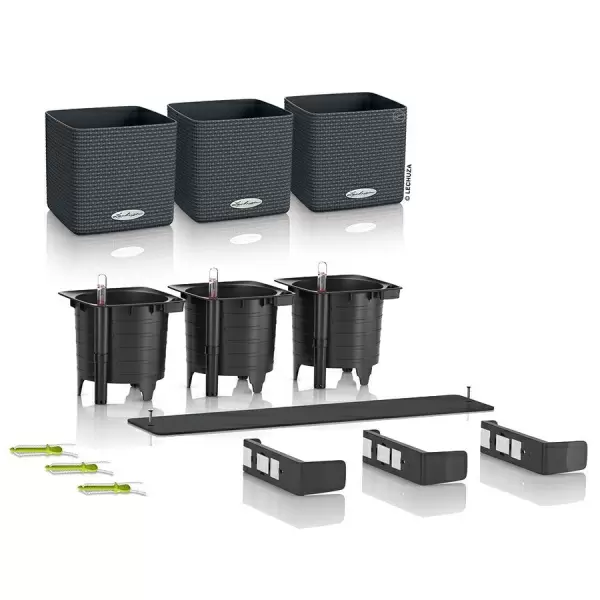 Настенное кашпо Lechuza Green Wall Home Kit Color Настенное кашпо Lechuza Green Wall Home Kit Color