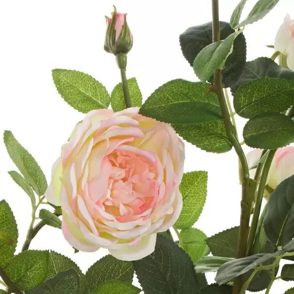 Роза искусственная в кашпо Роза искусственная в кашпо