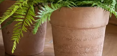 Большой горшок из глины Mterra Cone