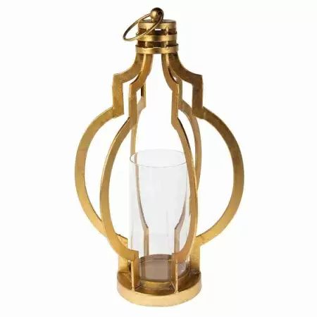 Подсвечник декоративный золотой