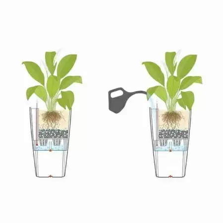 Фото Кашпо Lechuza Cubico Alto Кашпо Lechuza Cubico Alto