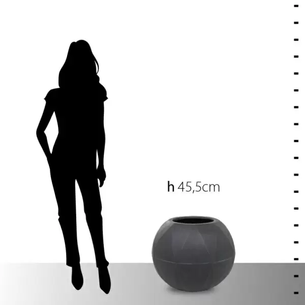 Большой круглый горшок Diamond Ball