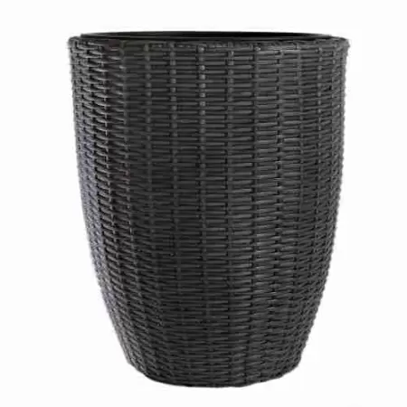 Горшок для цветов GREY RND Complete