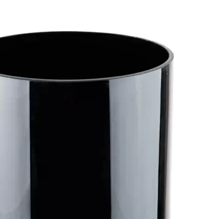 Стеклянная ваза Черный цилиндр