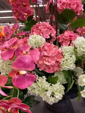 Калина ветка искусственная