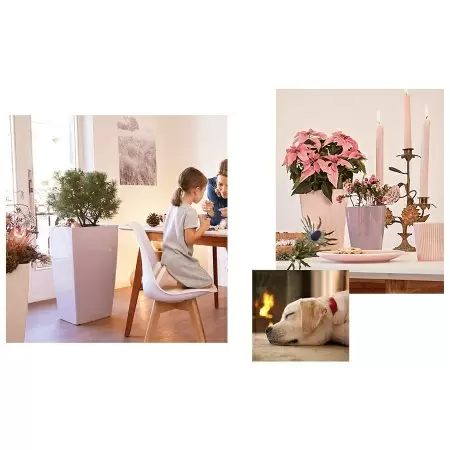 Кашпо Lechuza Cubico Premium