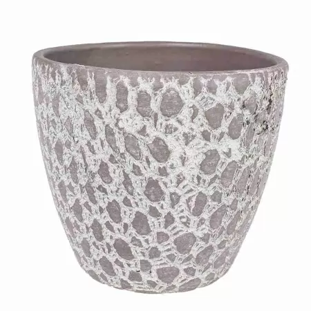 Кашпо из керамики Молекула 