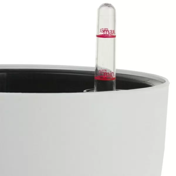 Пластиковое кашпо с автополивом Round Matt