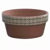 Керамическое кашпо терракота Кантри