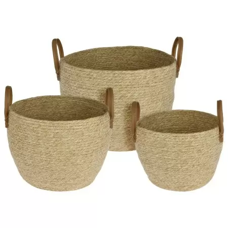 Набор плетеных кашпо Basket