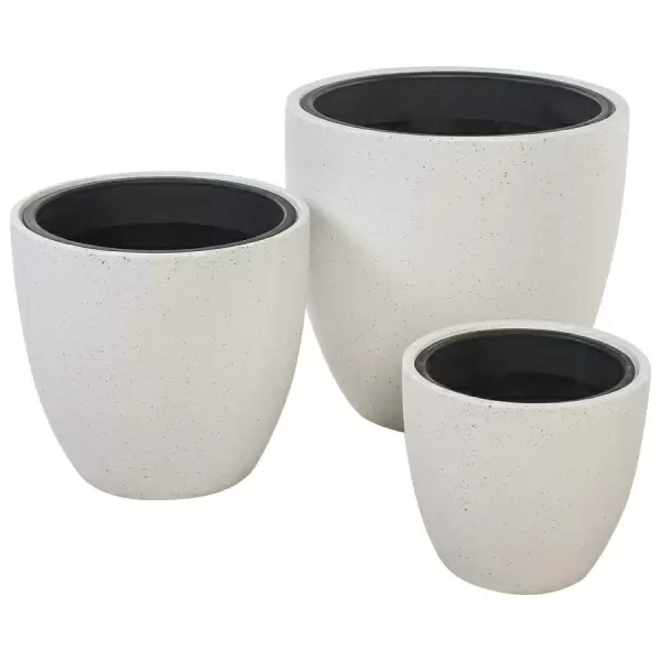 Горшок для цветов Pote-white Round