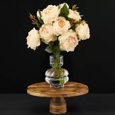 Стеклянная ваза Джаз