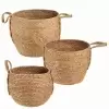 Набор плетеных кашпо Алия