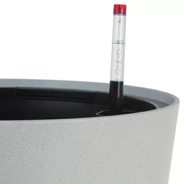 Пластиковое кашпо с автополивом Cylinder Stone